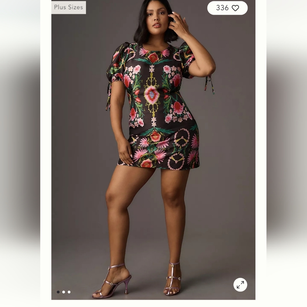 NWT Hutch Ellia Dress in Mirror Floral Size 1x
